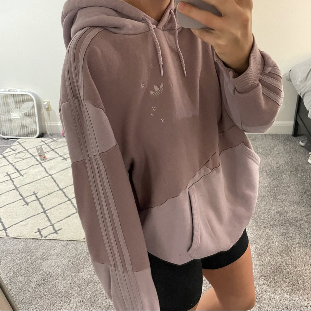 Limited edition purple Adidas hoodie